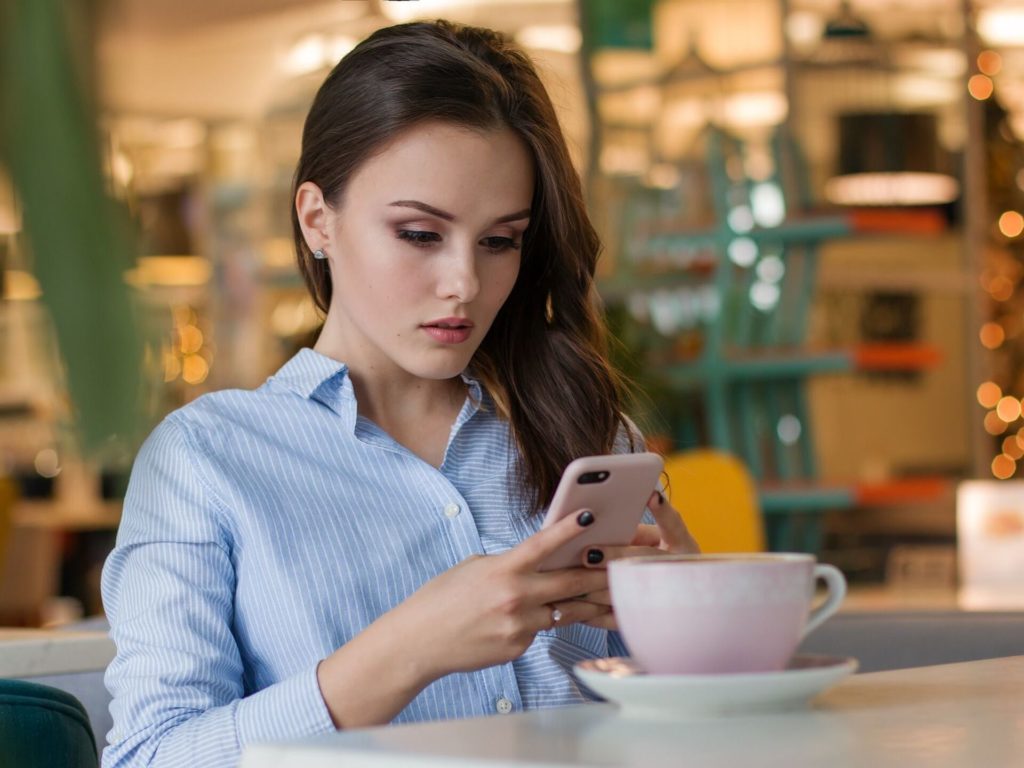 работа со смартфона